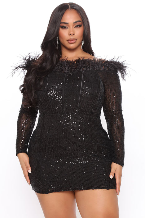 Champagne Frenzy Sequin Mini Dress ...